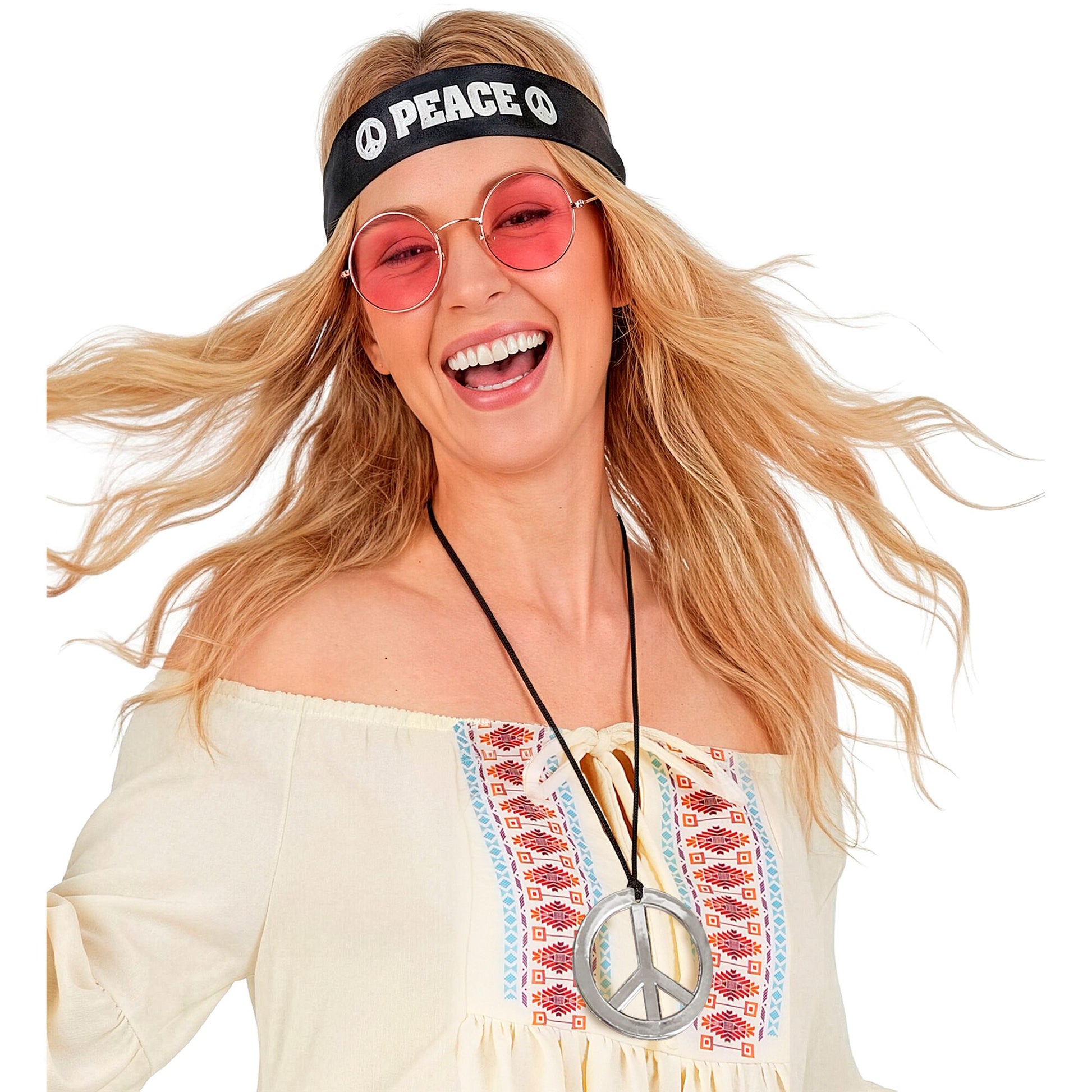 "HIPPIE SET" (Stirnband, Brille, Kette) – Ansicht 3