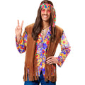 "HIPPIE" (Weste mit Stirnband) – Vorderansicht