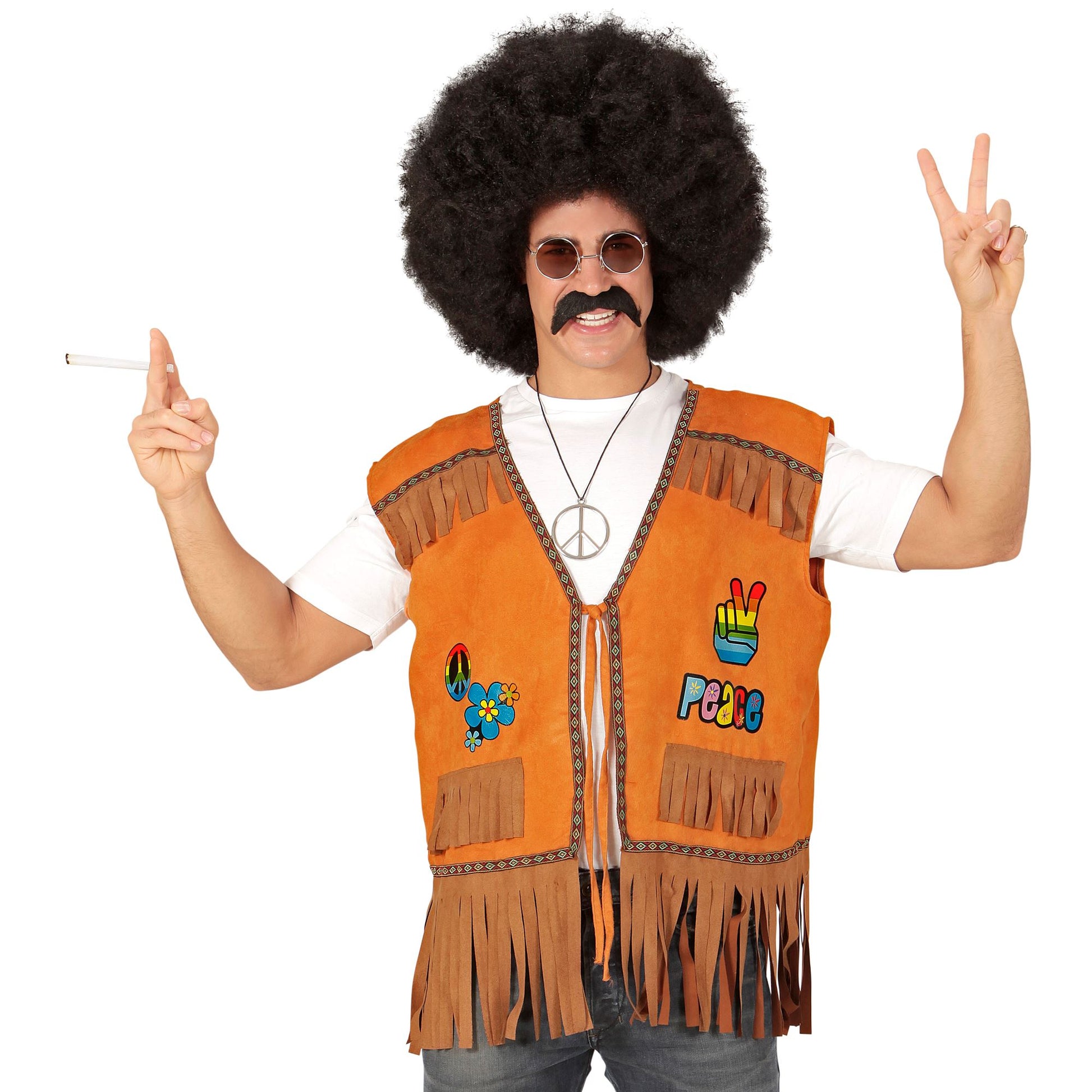"HIPPIE" (Weste) – Detailansicht