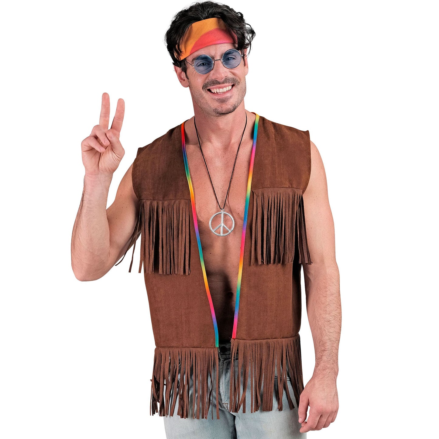 "HIPPIE" (Weste) – Vorderansicht