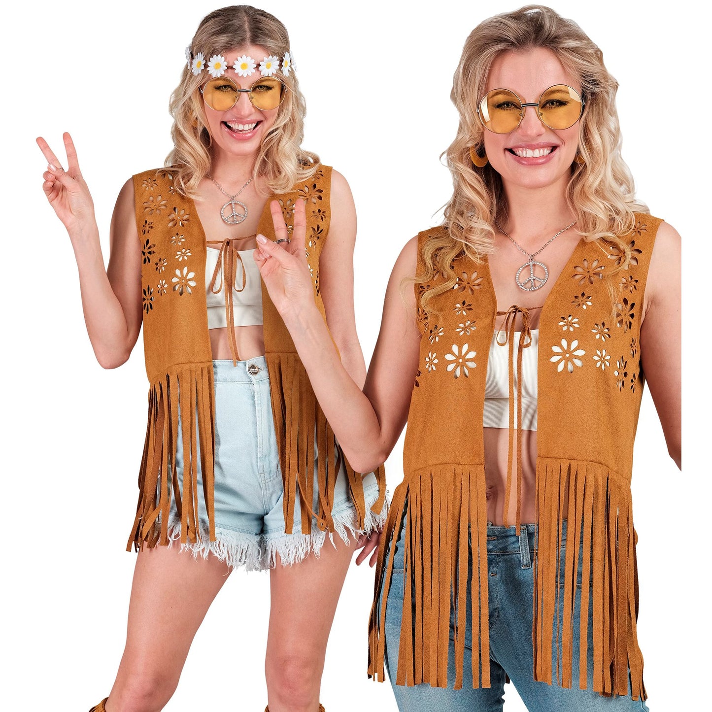 "HIPPIE" (Weste) – Vorderansicht