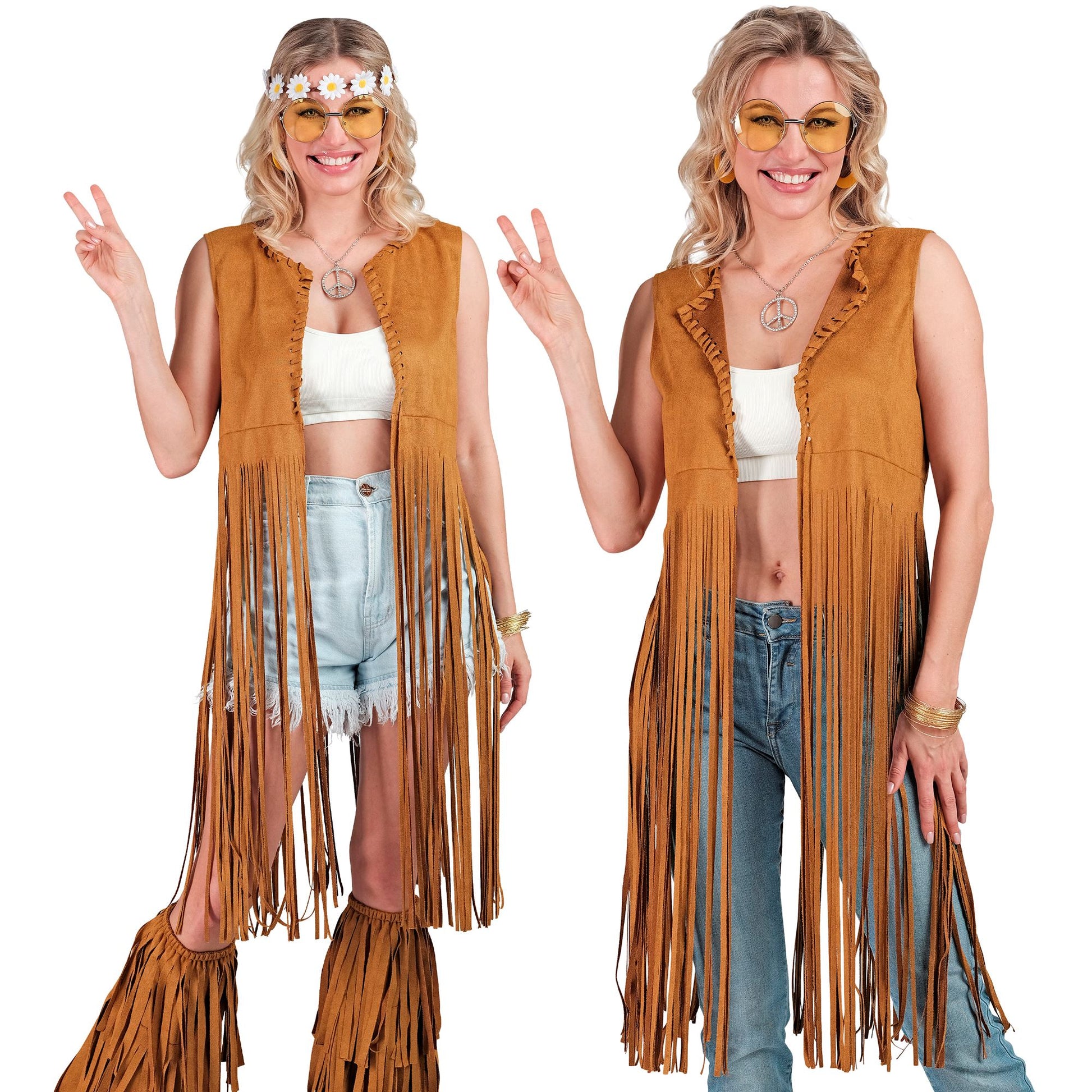 "HIPPIE" (Weste) – Vorderansicht