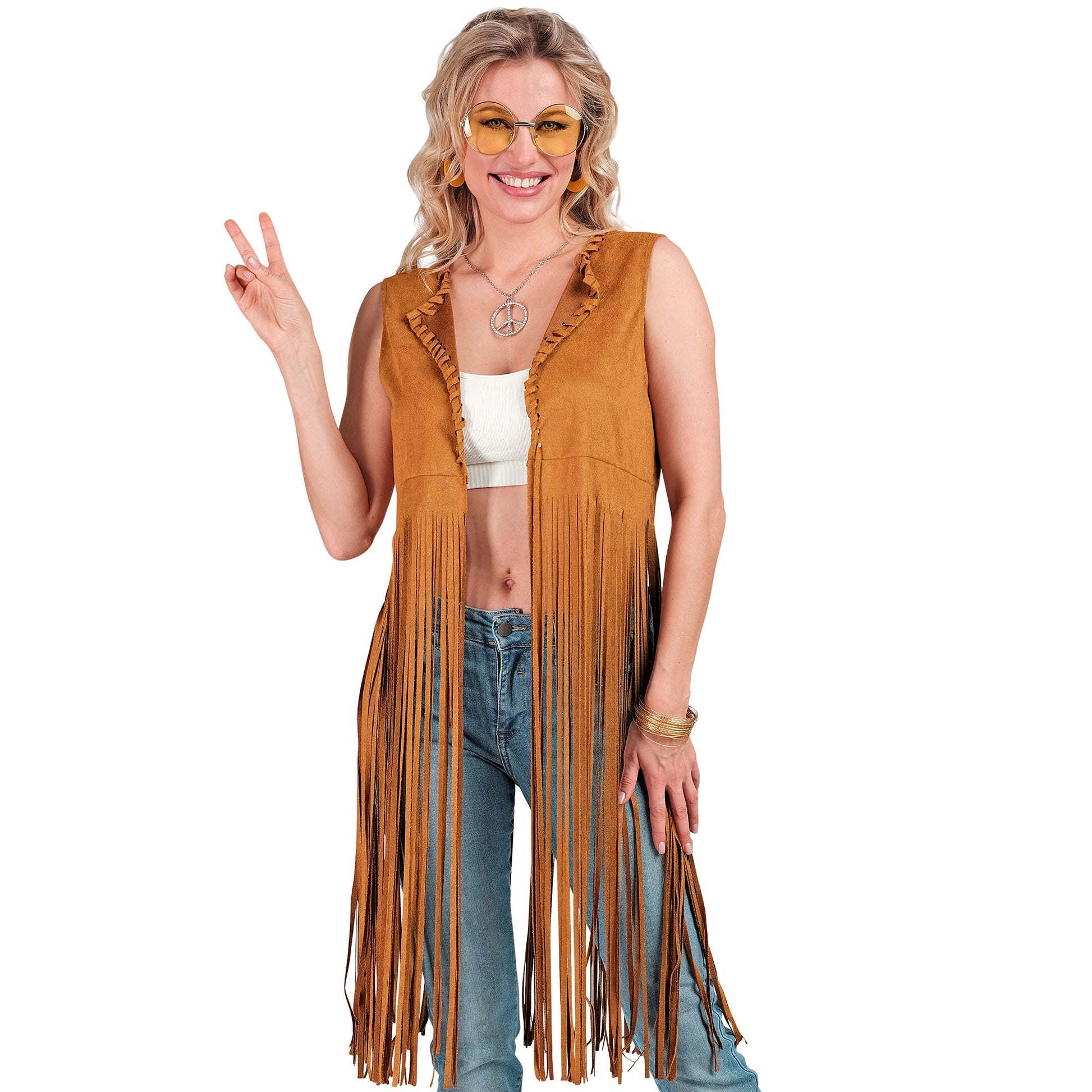 "HIPPIE" (Weste) – Detailansicht