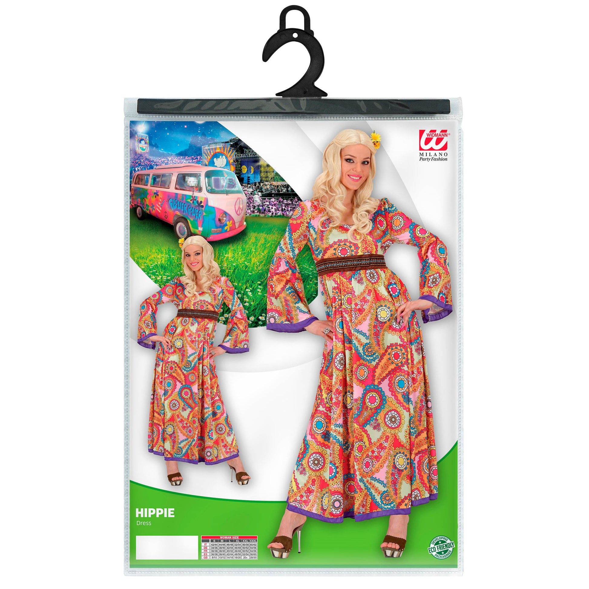 "HIPPIE WOMAN" (Kleid) – Detailansicht