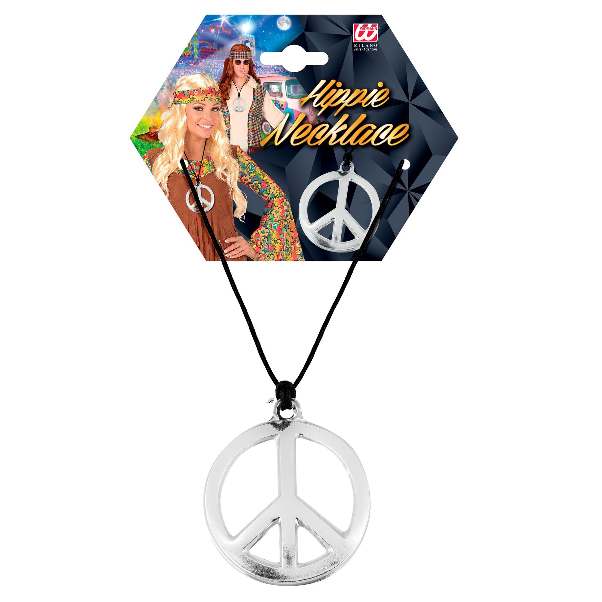 "HIPPIEKETTE" aus Plastik – Detailansicht