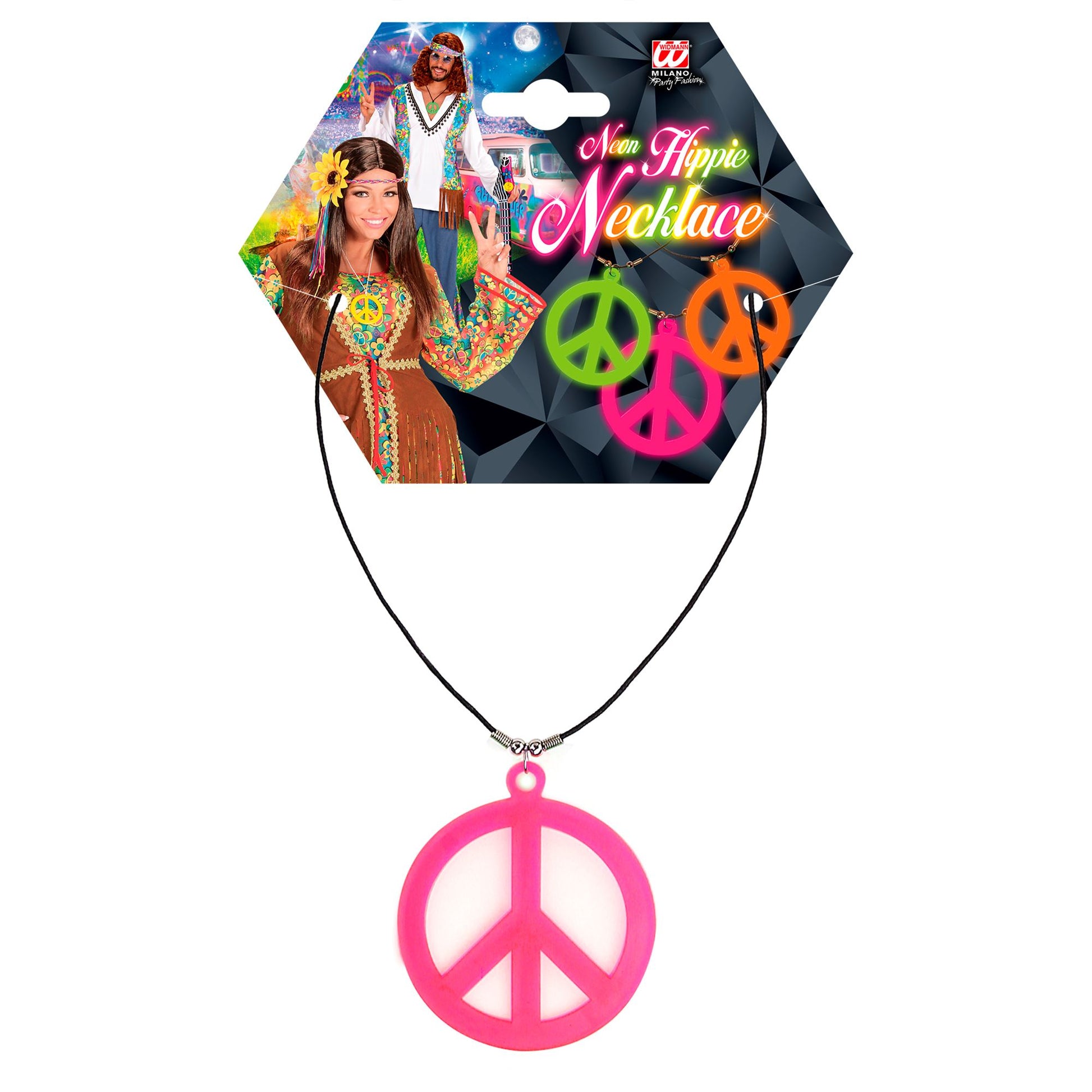 "HIPPIEKETTE NEON" in 3 Farben sort – Ansicht 3
