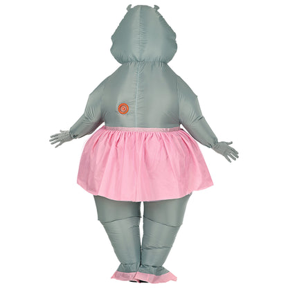 "HIPPO BALLERINA" (aufblasbares Kostüm m. integriertem Gebläse & Maske) – Ansicht 4