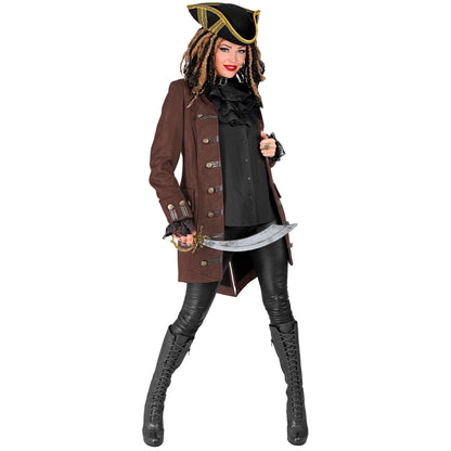 "HISTORISCHER MANTEL FÜR MEHRERE CHARAKTERE" Damengröße – Detailansicht