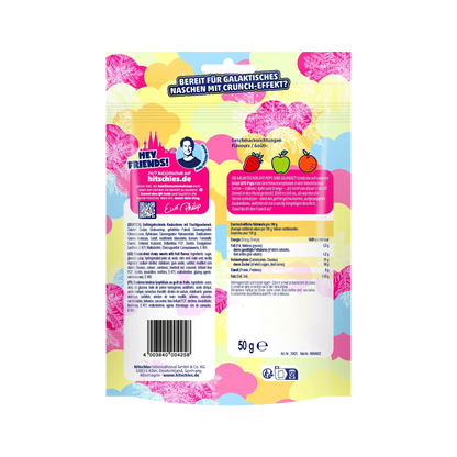 Hitschies brizzl UFO Pops Gefriergetrocknete Fruchtgummis 50 g Mix