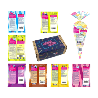 Hitschies Alles Gute Box Fruchtgummi Kaubonbons 1080 g Geschenkbox