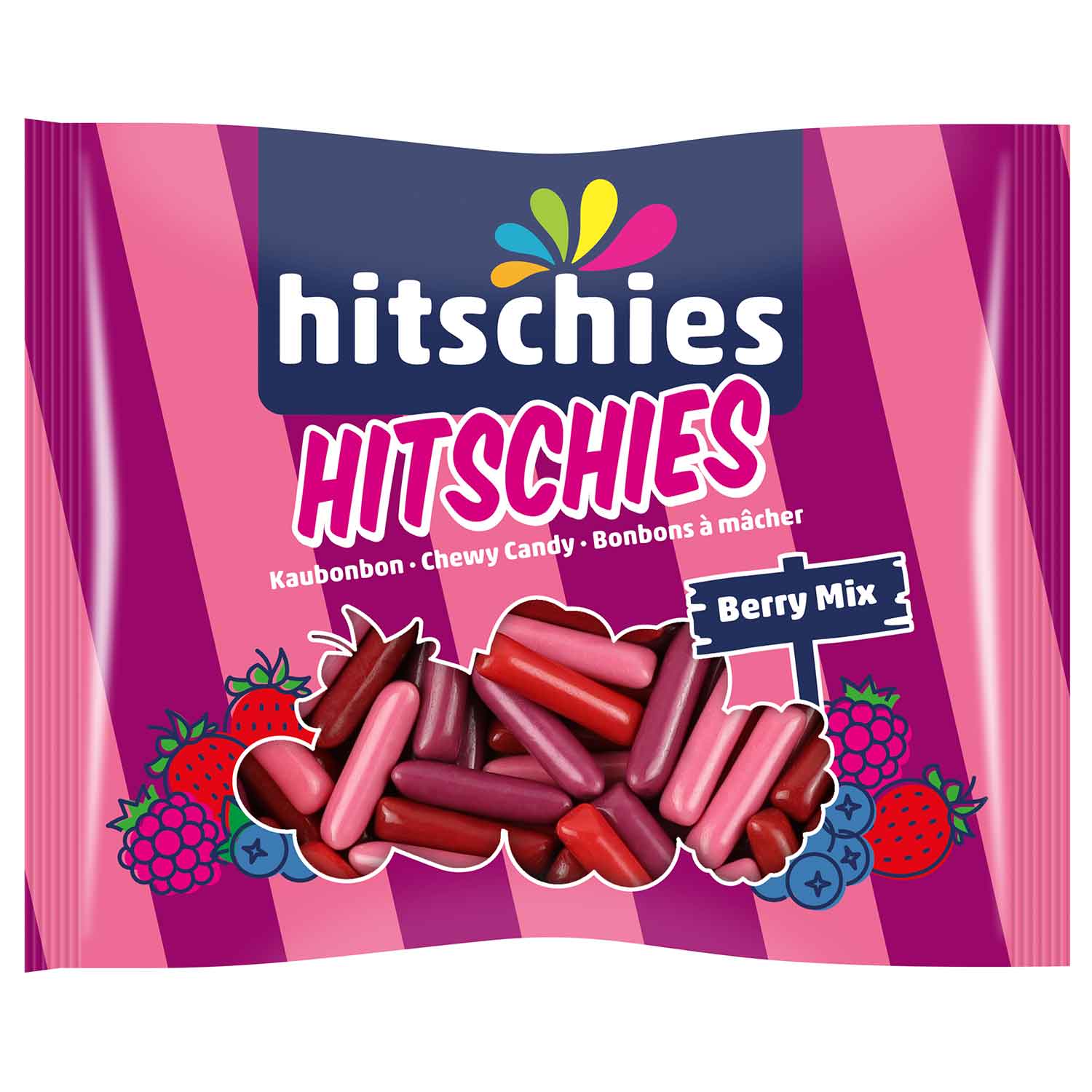 hitschies Kaubonbon Berry Mix 210g - Beerenleckerei
