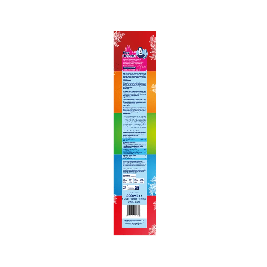 Hitschies Saure Drachenzungen Kratzies Wassereis 5x160ml – Detailansicht
