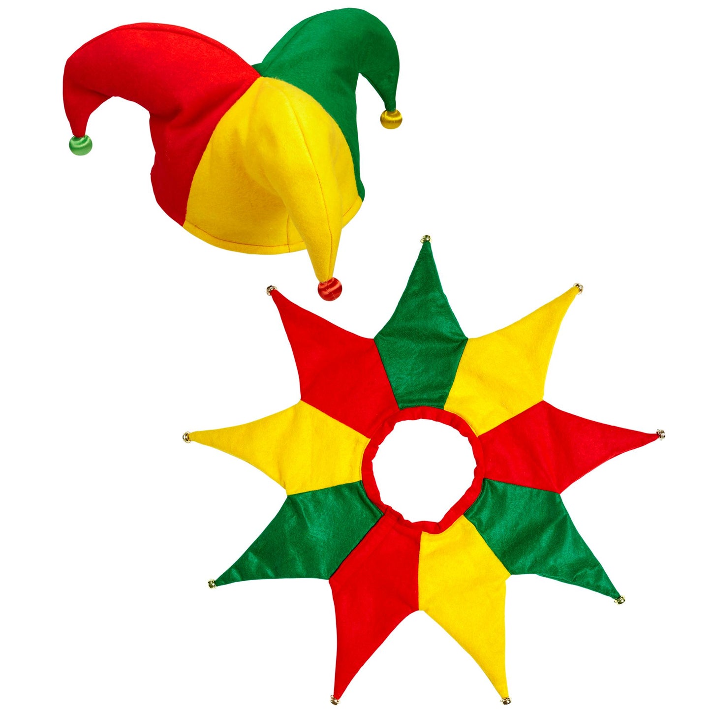 "HOFNARRENSET" (Mütze, Kragen) – Vorderansicht