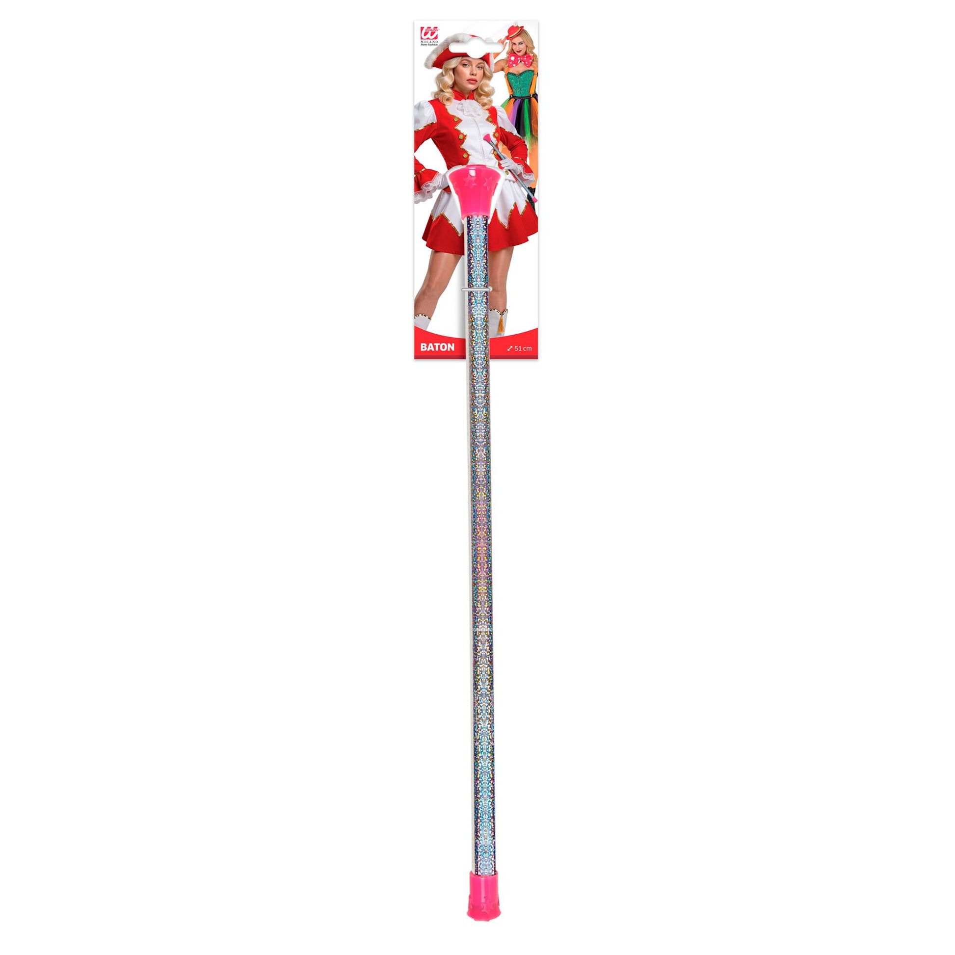 "HOLOGRAFISCHER MAJORETTENSTAB" 51 cm – Ansicht 3