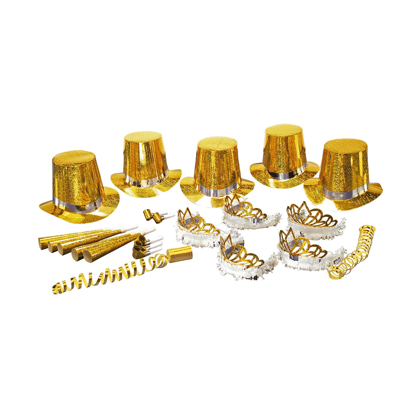 "HOLOGRAFISCHES PARTY KIT LAS VEGAS GOLD" – Ansicht 3
