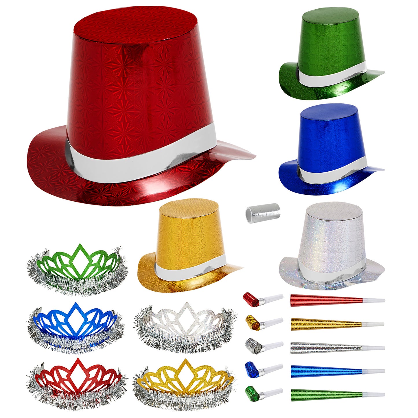 "HOLOGRAFISCHES PARTY KIT LAS VEGAS MULTICOLOR" – Ansicht 4