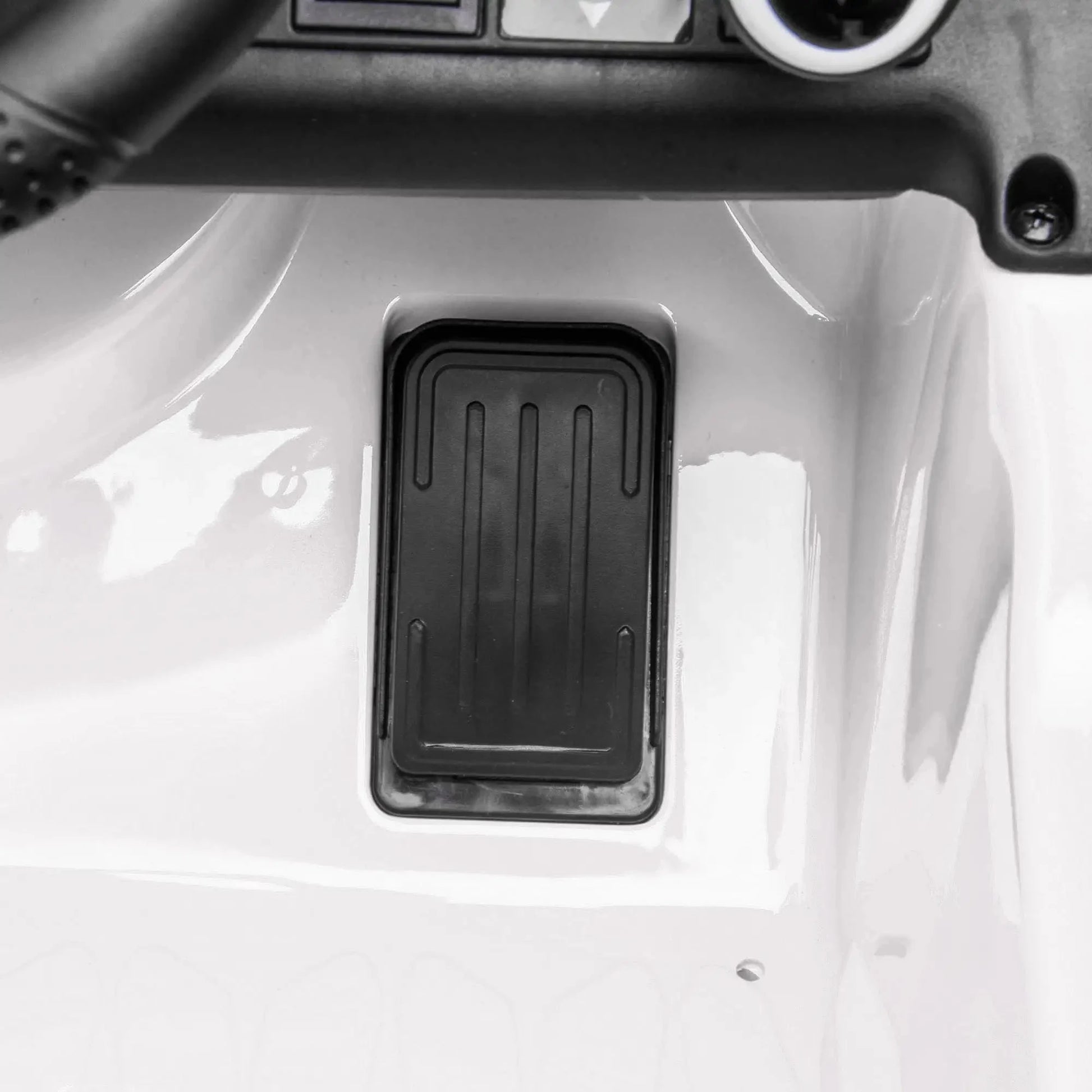 Elektroauto Kinder HOMCOM Mercedes SLC 300 Cabrio – Weiß, 12V - Fasnacht24.ch