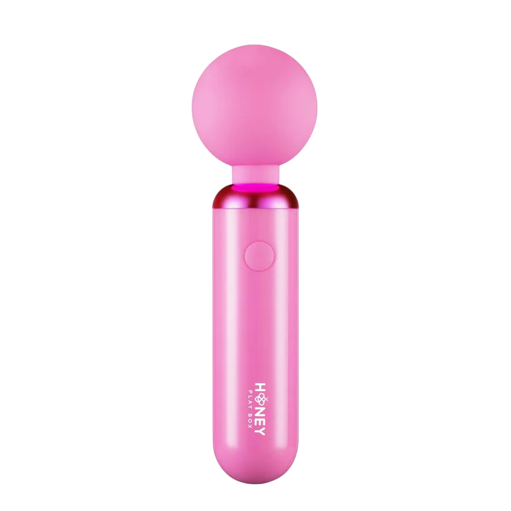 Honey Play Box Honey Play Box, Pomi Wand, Klitoraler Stabvibrator, 10 Vibrating Modes, Aufladbar, Silicone+ABS, 17.60 × 4.70 