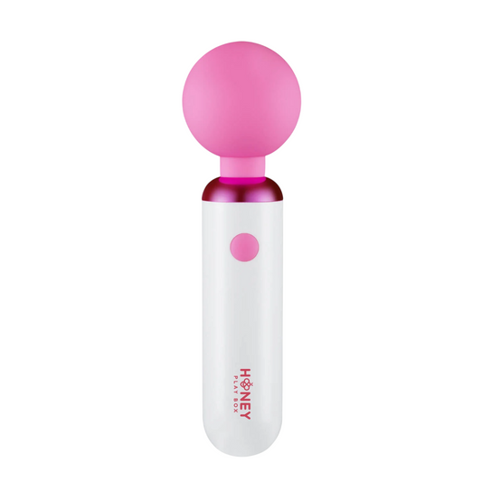 Honey Play Box Honey Play Box, Pomi Wand, Klitoraler Stabvibrator, 10 Vibrating Modes, Aufladbar, Silicone+ABS, 17.60 × 4.70 