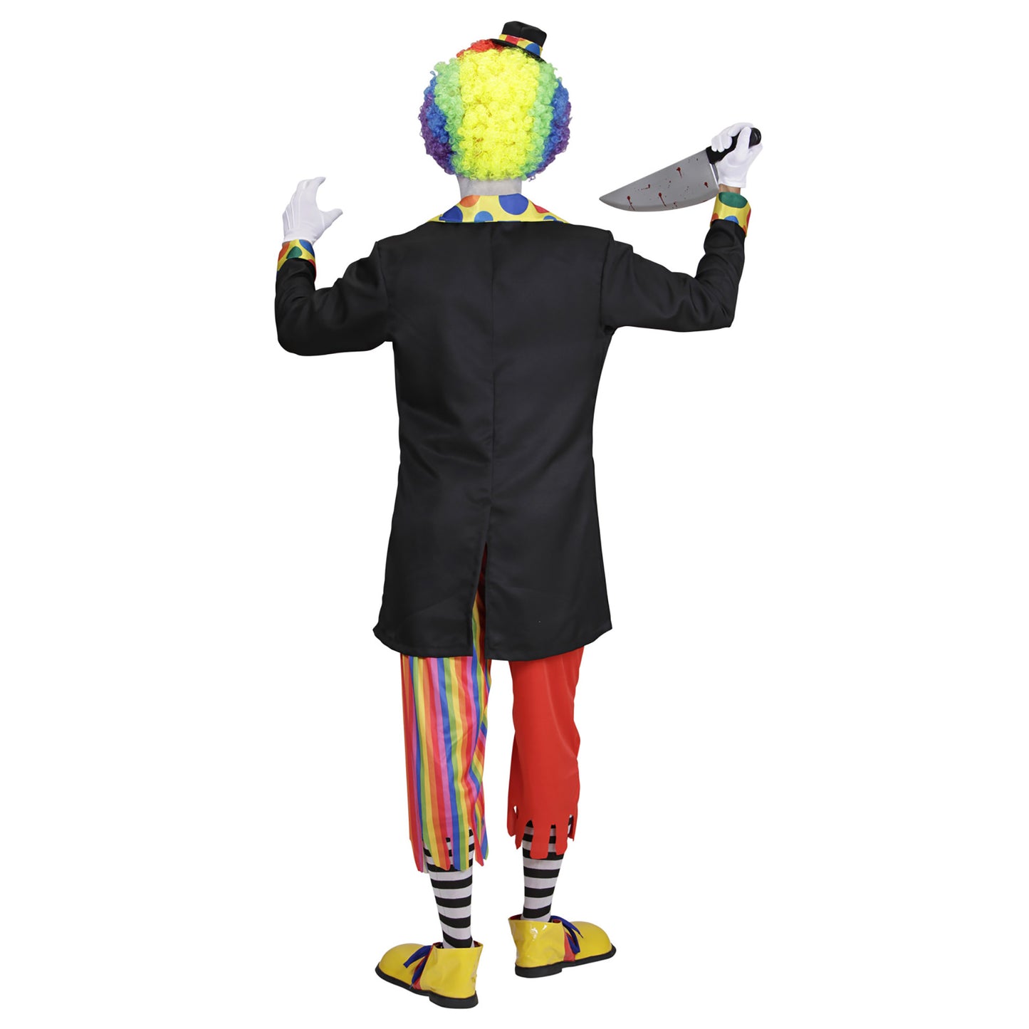 "HORROR CLOWN" (Jacke, Hemd, Hose, Socken, Hut) – Ansicht 3