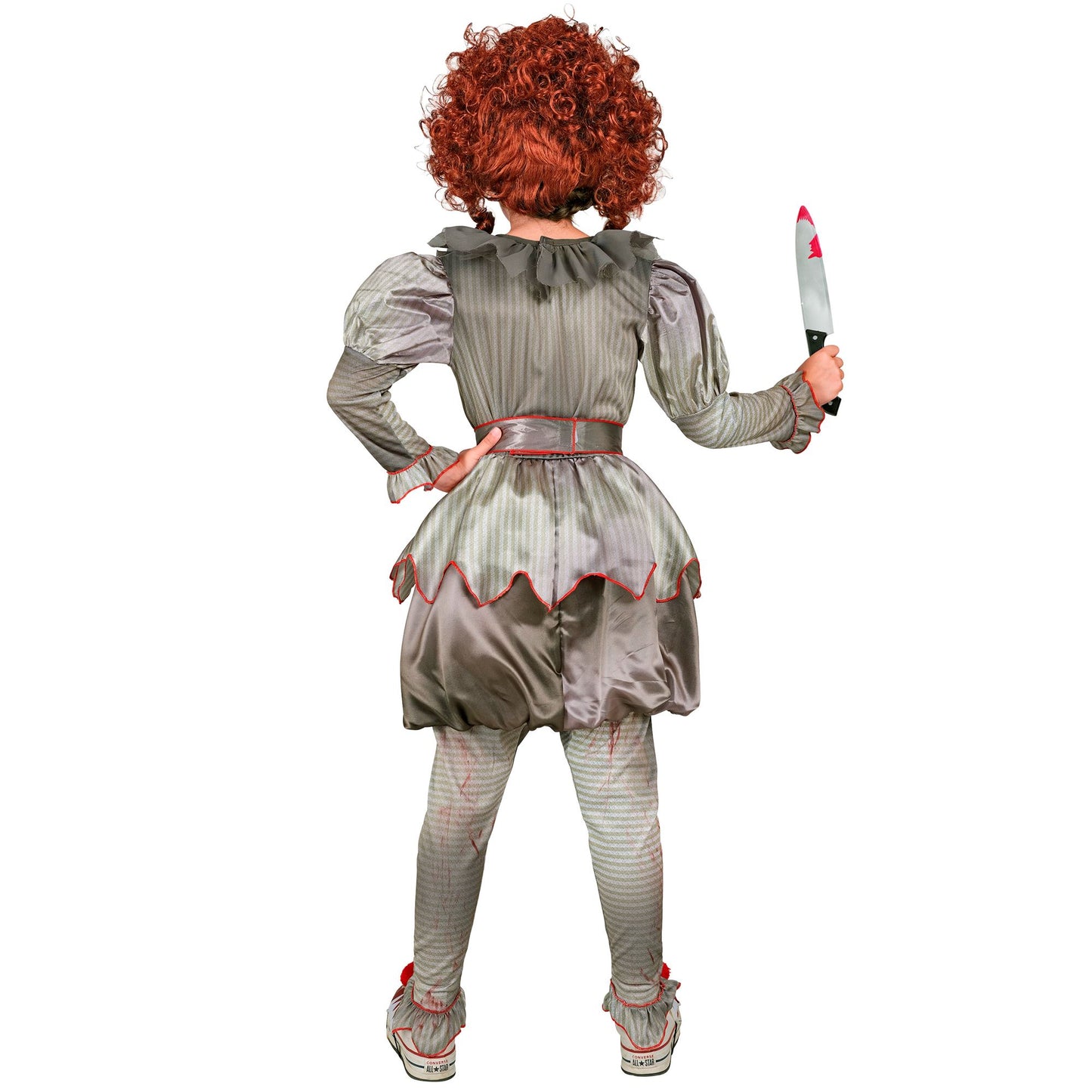 "HORROR CLOWN" (Kleid, Leggings, Gürtel, Schuhüberzieher) – Ansicht 4