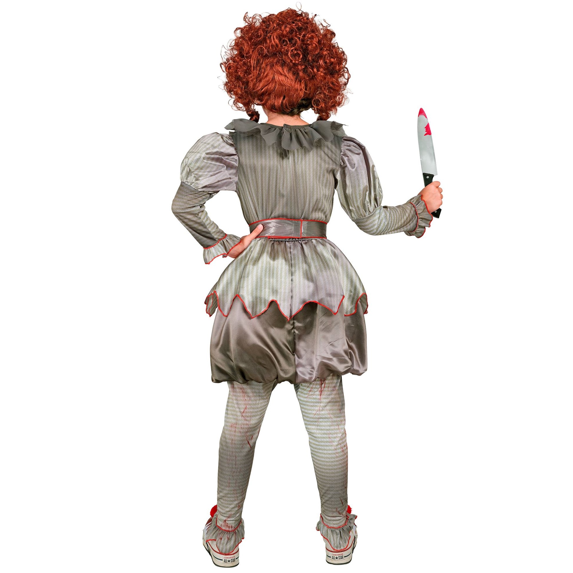 "HORROR CLOWN" (Kleid, Leggings, Gürtel, Schuhüberzieher) – Ansicht 4