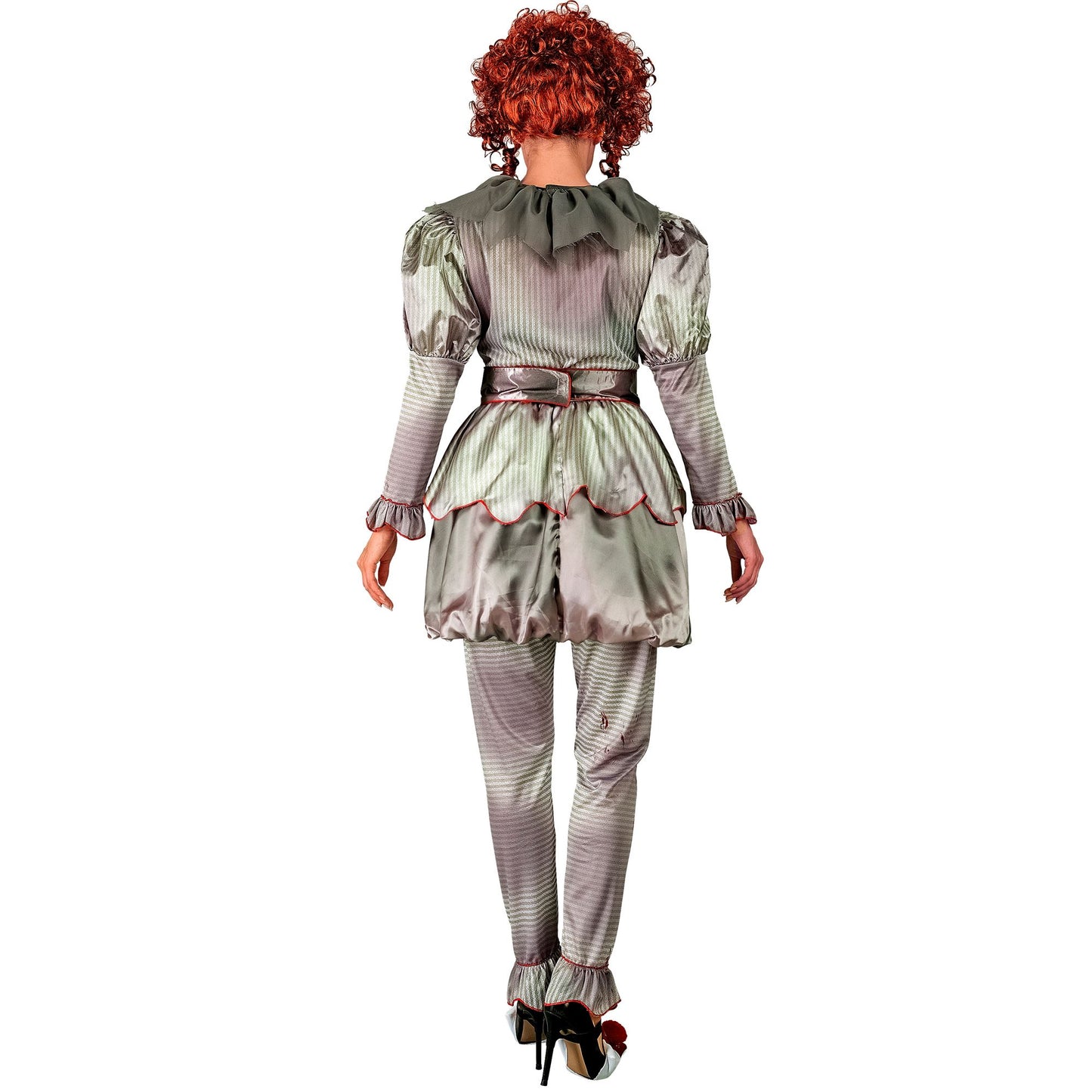 "HORROR CLOWN" (Kleid, Leggings, Gürtel, Schuhüberzieher) – Ansicht 4