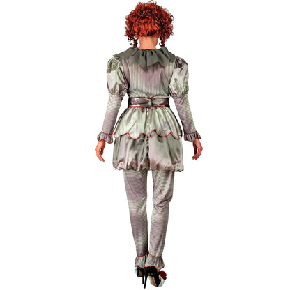 "HORROR CLOWN" (Kleid, Leggings, Gürtel, Schuhüberzieher) – Ansicht 4