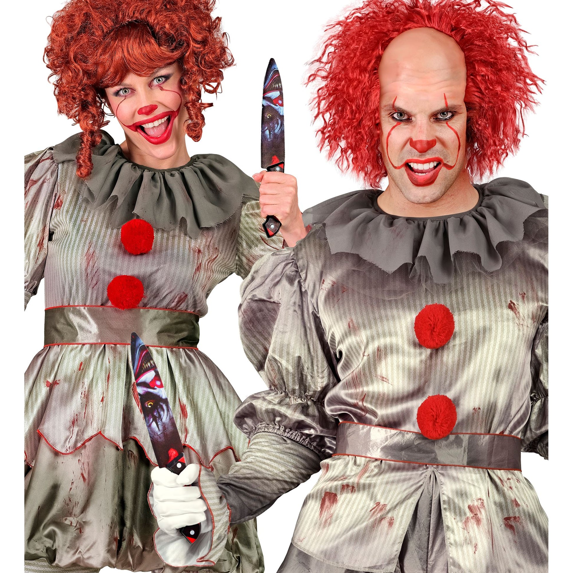 "HORROR CLOWN MESSER" 31 cm – Ansicht 3