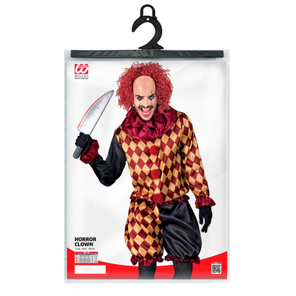 "HORROR-CLOWN" (Oberteil, Halskrause, Hose) – Ansicht 4
