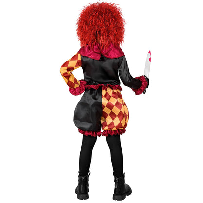 "HORROR-CLOWN" (Oberteil, Halskrause, Hose) – Ansicht 4
