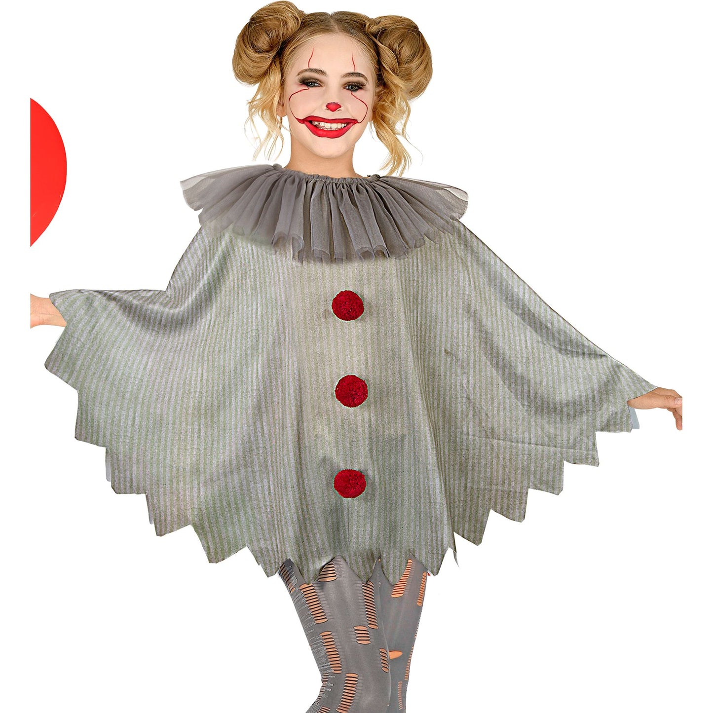 "HORROR CLOWN" (Poncho) – Vorderansicht