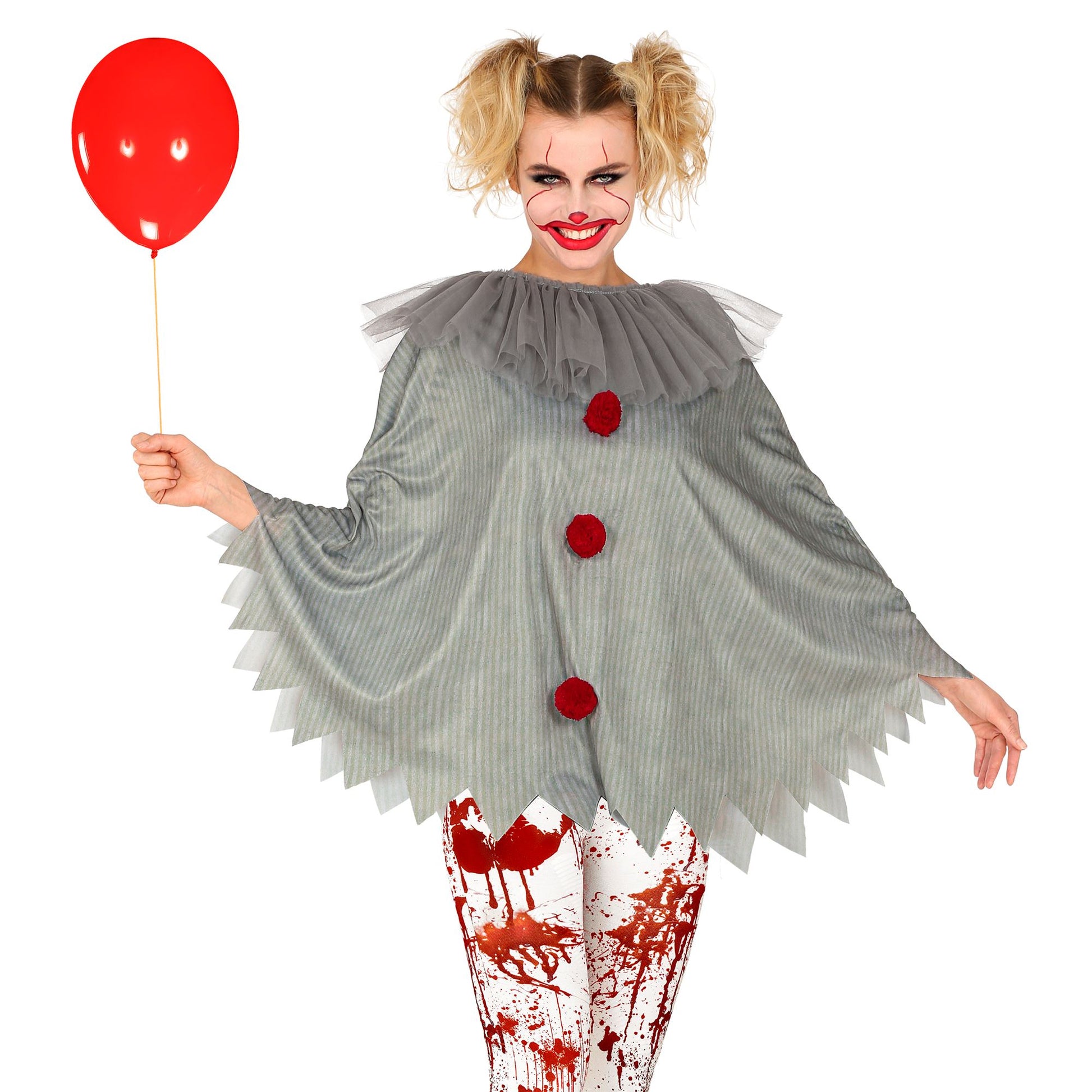"HORROR CLOWN" (Poncho) – Vorderansicht