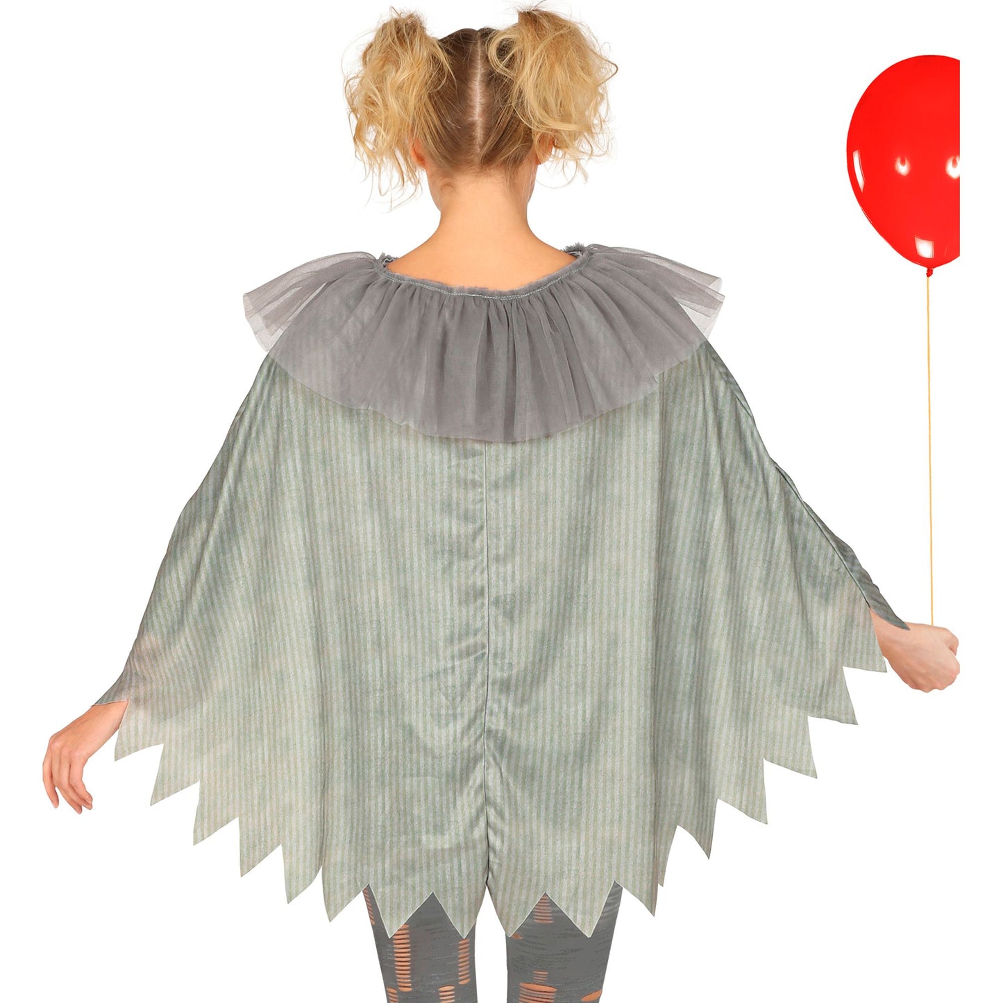 "HORROR CLOWN" (Poncho) – Detailansicht