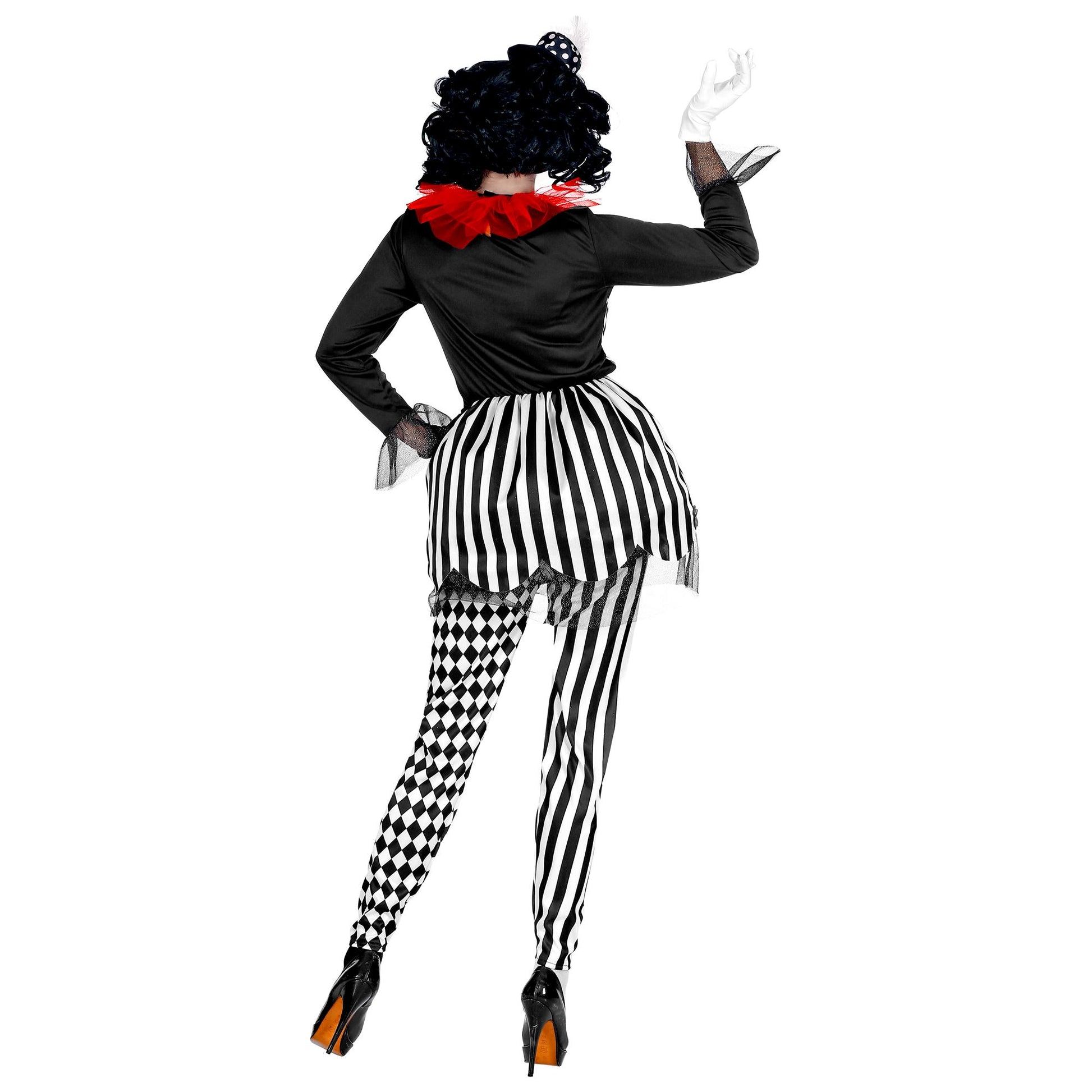 "HORROR HARLEKINA" (Kleid, Leggings, Minihut) – Ansicht 4