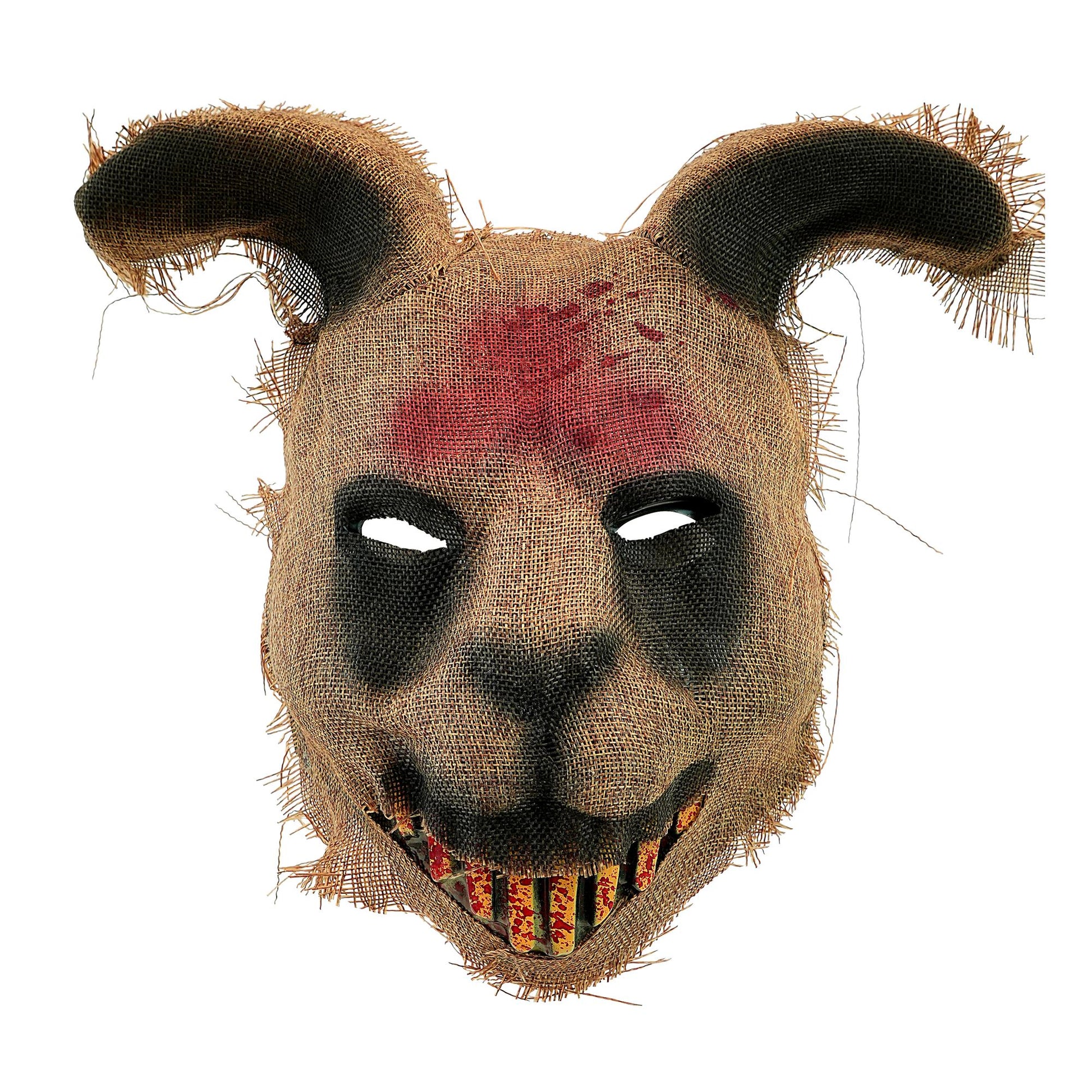 "HORROR HASENMASKE AUS PLASTIK & STOFF" – Vorderansicht
