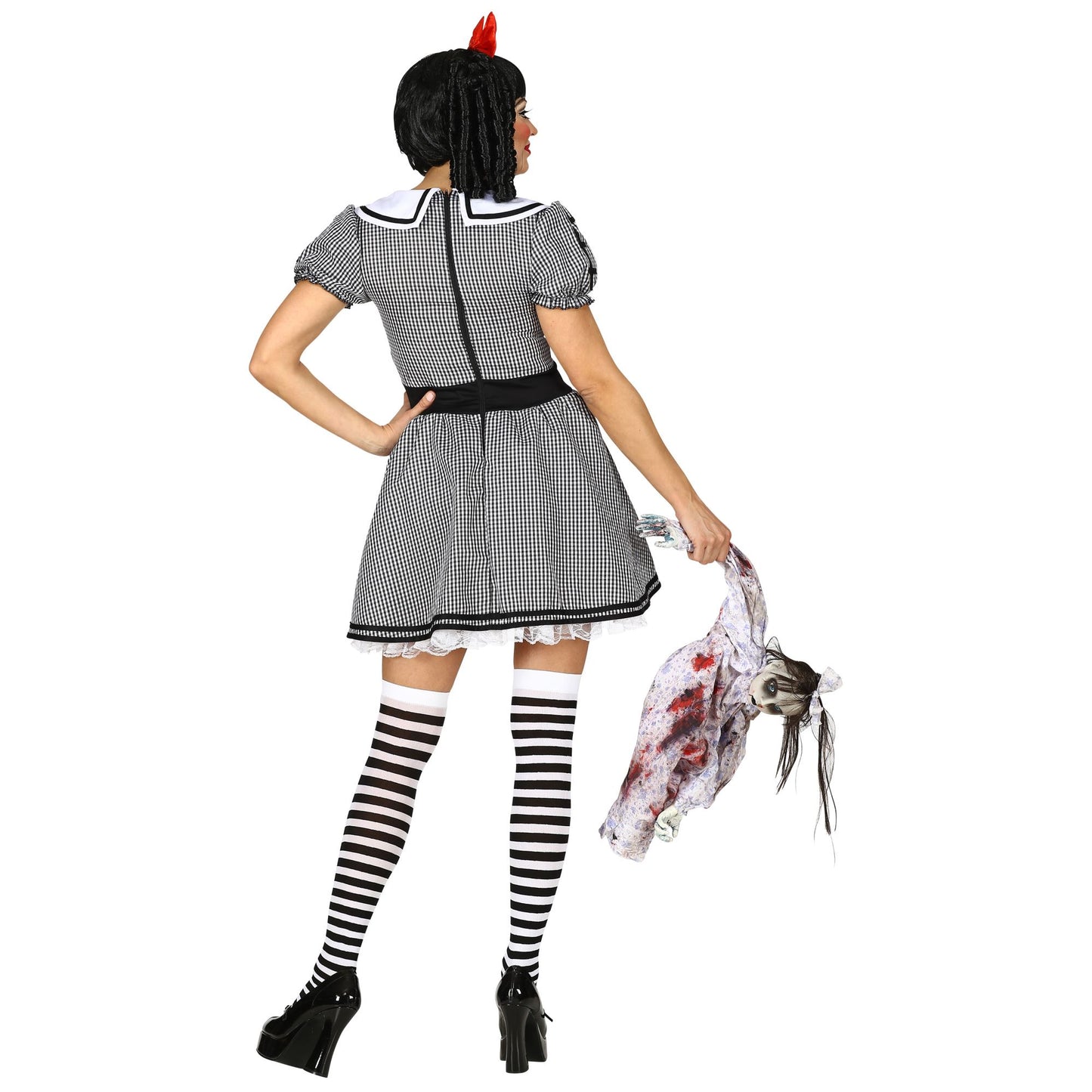 "HORROR PUPPE" (Kleid mit Reifunterrock, Haarschleife) – Ansicht 4