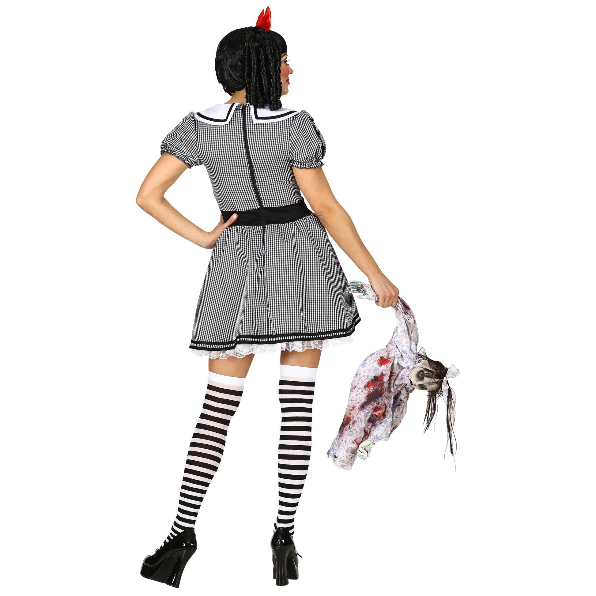 "HORROR PUPPE" (Kleid mit Reifunterrock, Haarschleife) – Ansicht 4