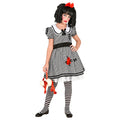 "HORROR PUPPE" (Kleid mit Reifunterrock, Haarschleife) – Vorderansicht