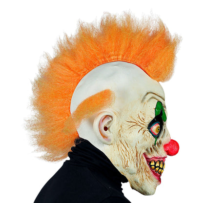 "HORROR ZIRKUS CLOWN VOLLKOPFMASKE MIT HAAREN" – Detailansicht