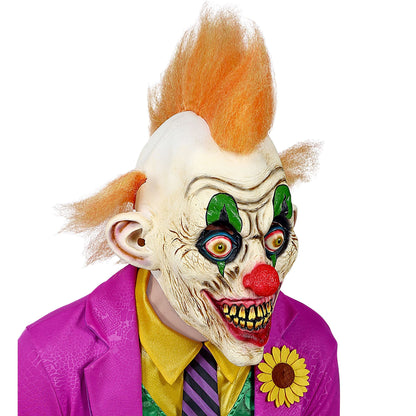 "HORROR ZIRKUS CLOWN VOLLKOPFMASKE MIT HAAREN" – Ansicht 4