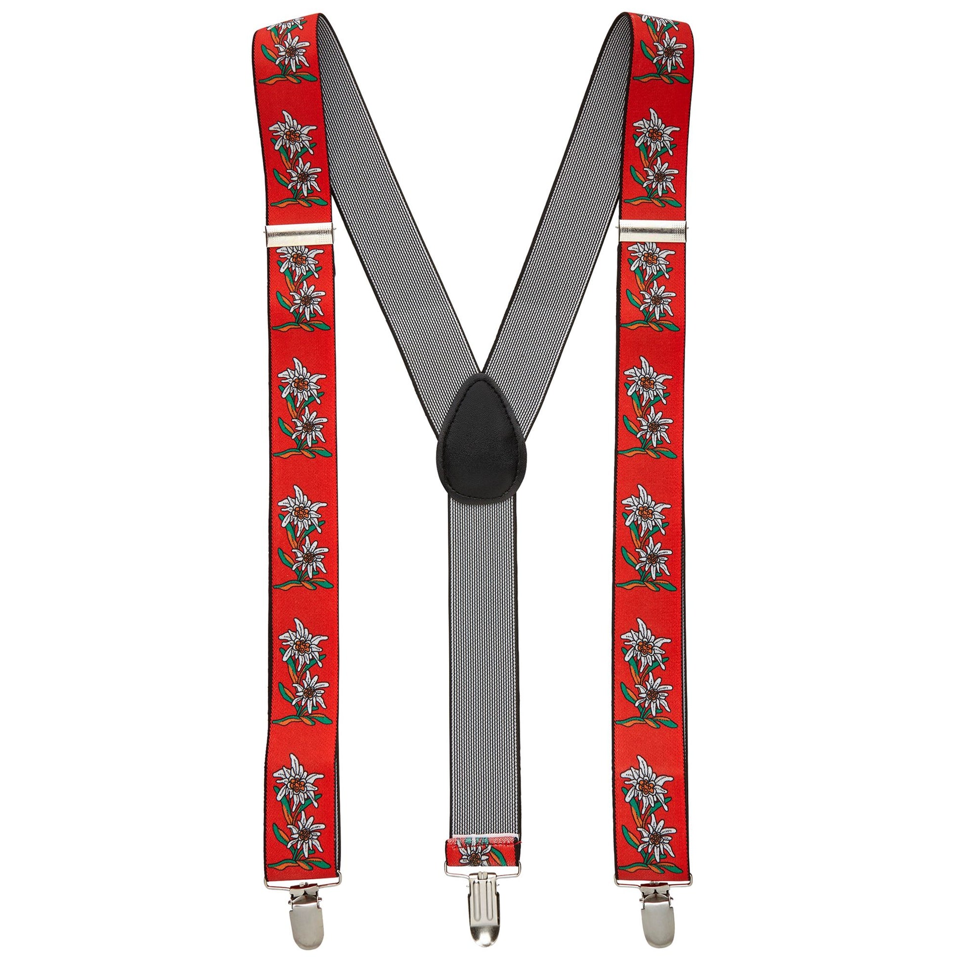 "HOSENTRÄGER EDELWEISS" – Vorderansicht