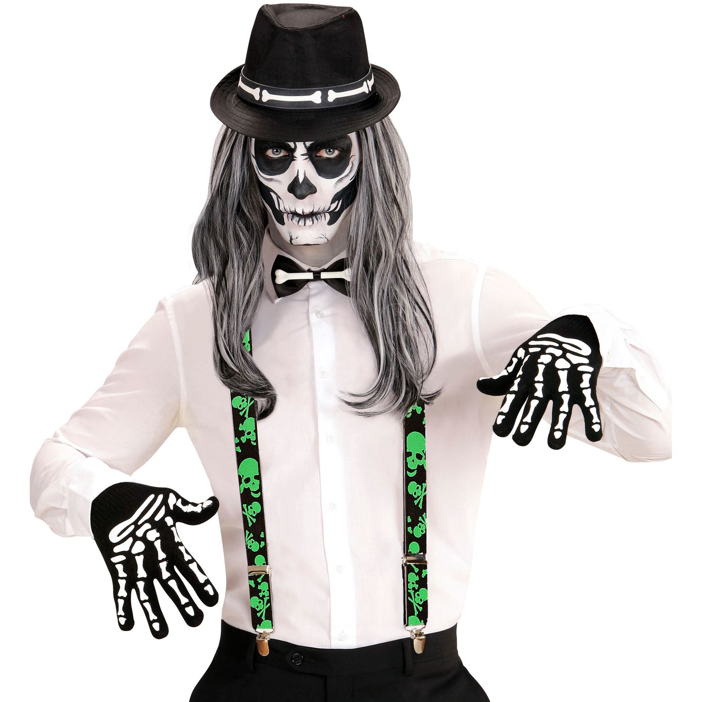 "HOSENTRÄGER MIT TOXISCHEN TOTENKOPFMOTIVEN" – Ansicht 3