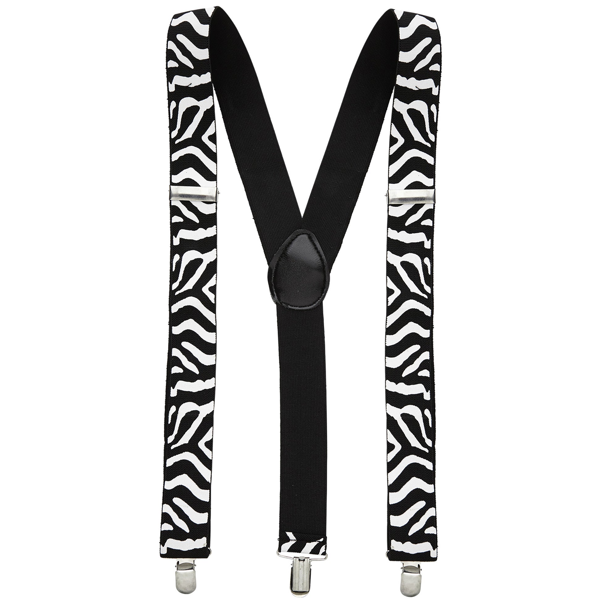"HOSENTRÄGER ZEBRA" – Vorderansicht