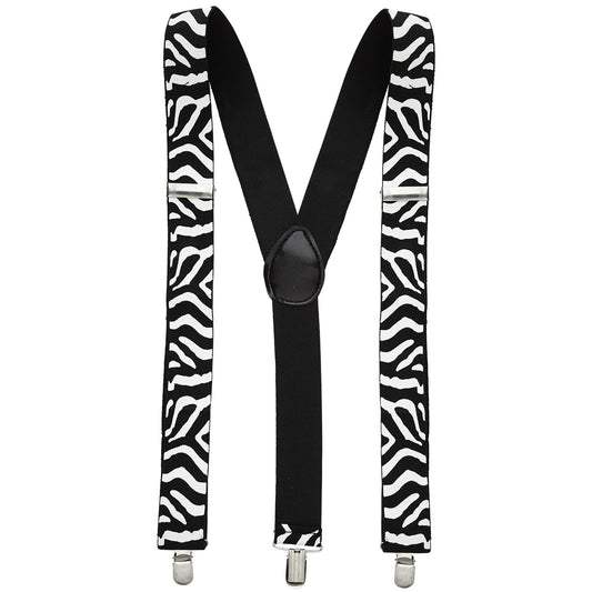 "HOSENTRÄGER ZEBRA" – Vorderansicht