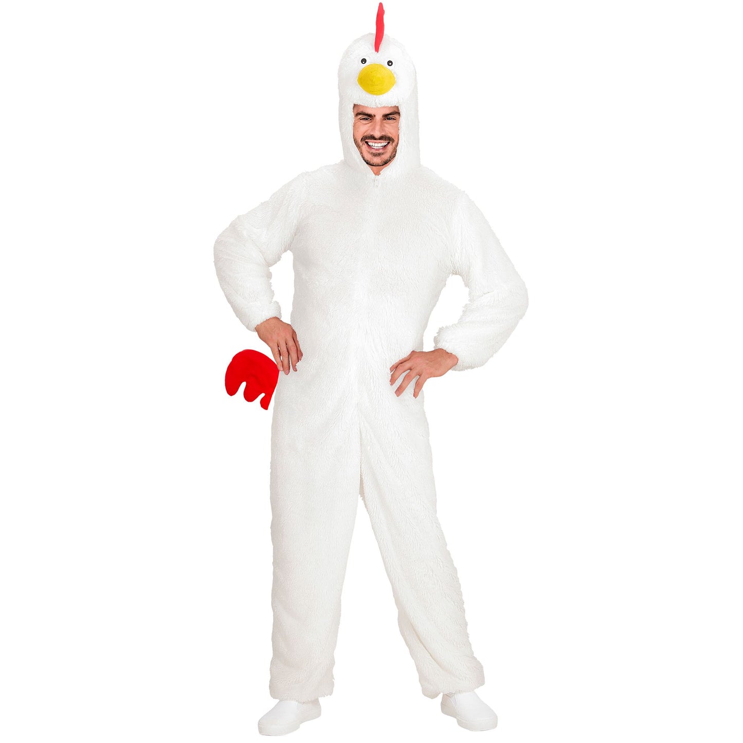 "HÜHN SOFT PLÜSCHKOSTÜM" (Overall mit Kapuze und Maske) – Ansicht 3