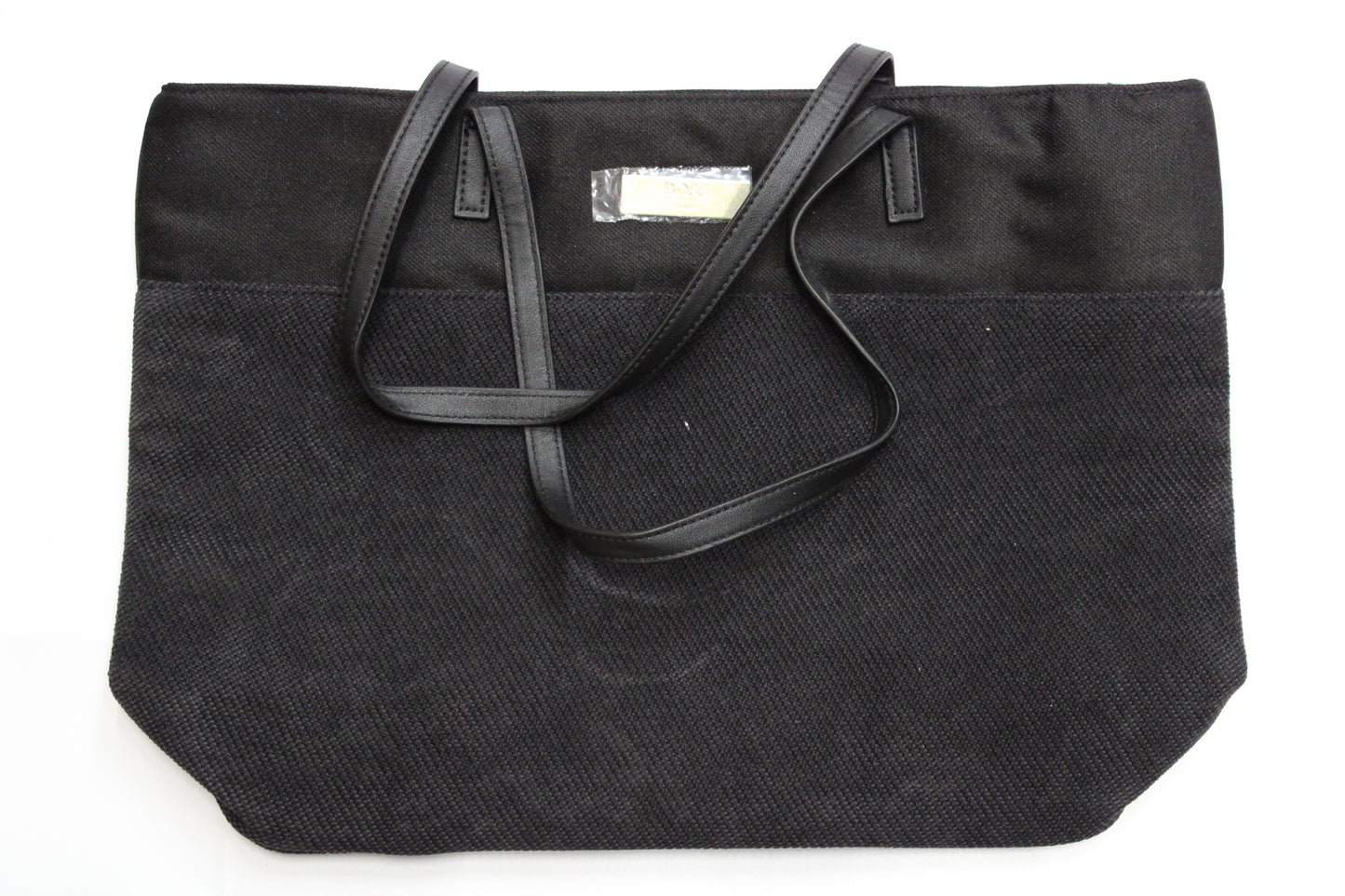 Hugo Boss Hugo Boss, Hugo Boss, Leinwand, Textiltasche, Tragetasche, Schwarz, Für Frauen Regular