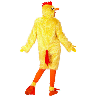 "HUHN AUS PLÜSCH" (Overall mit Kapuze, Leggings, Stiefelüberzieher) – Ansicht 4