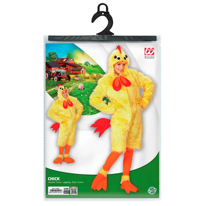 "HUHN AUS PLÜSCH" (Overall mit Kapuze, Leggings, Stiefelüberzieher) – Ansicht 5