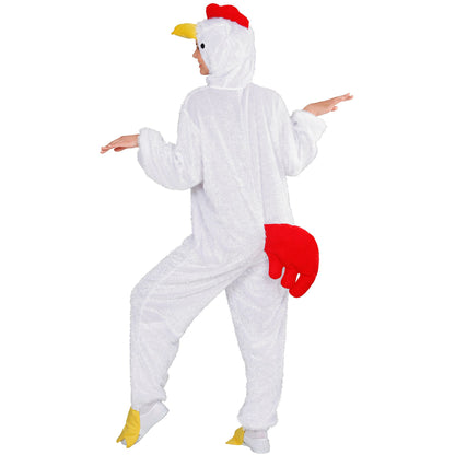 "HUHN FUNNY" (Overall mit Kapuze) – Ansicht 4